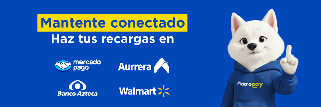 También puedes recargar en...